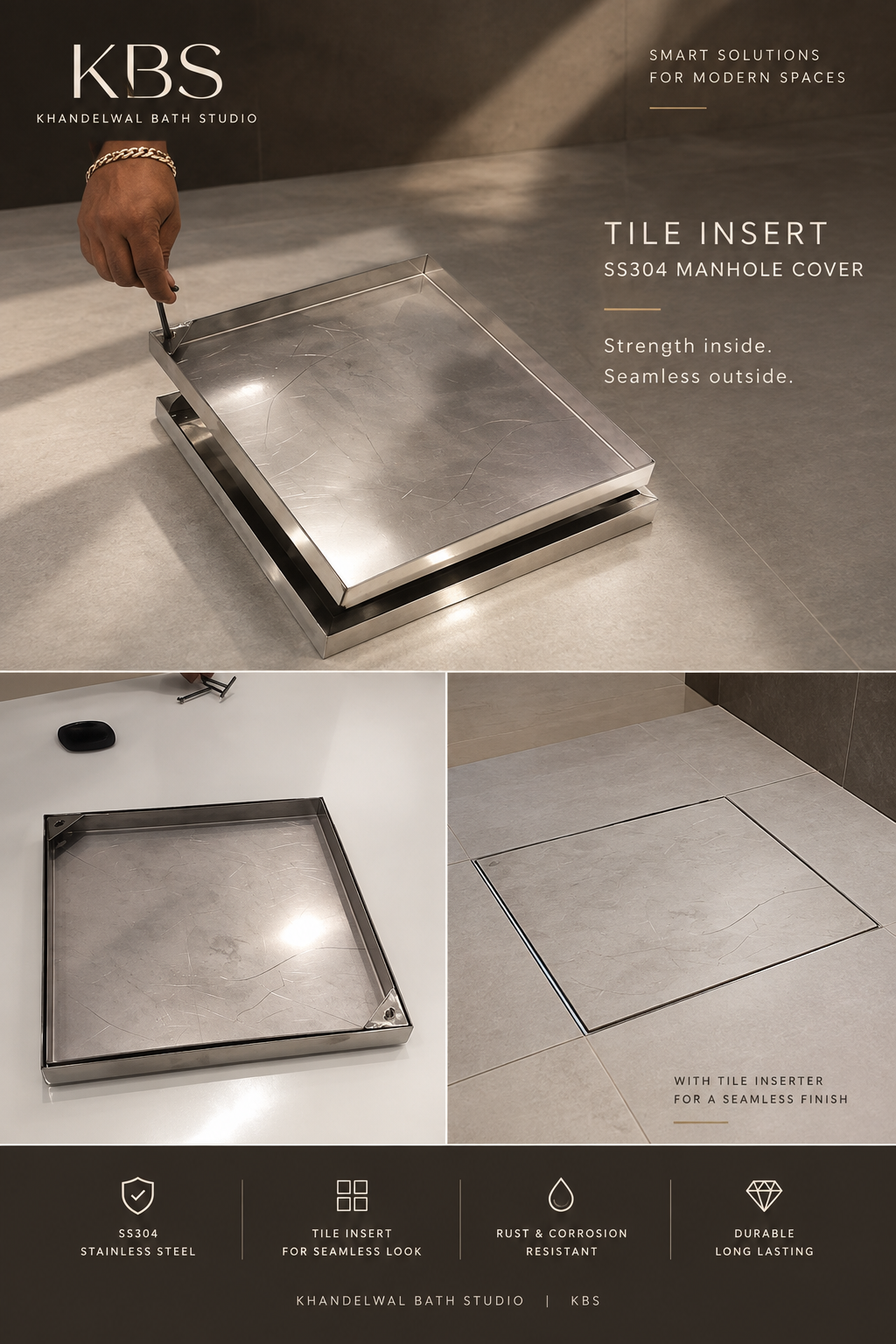 SS304 Manhole Cover